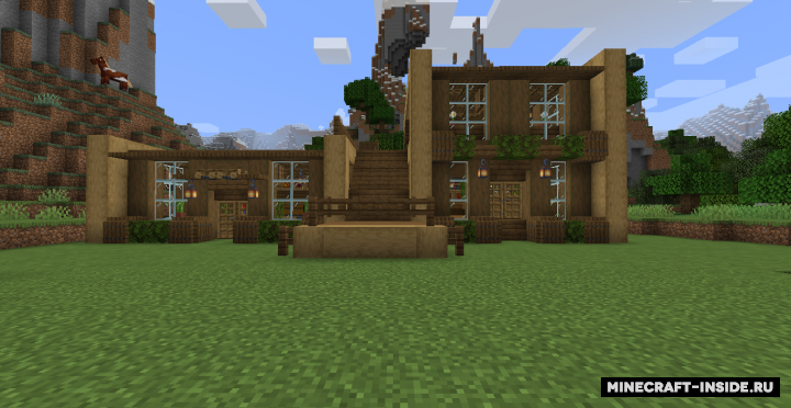 Большие деревянные дома